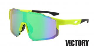Sportovní brýle Victory SPV570A polykarbonát žluté reflexní
