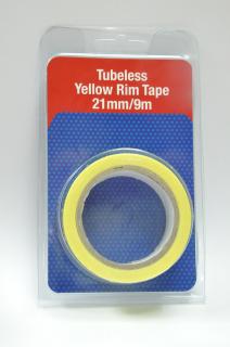 TUBELESS páska Joe´s žlutá 21mm