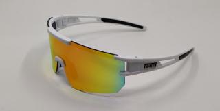 Victory SPV 565D polarizační sportovní brýle bíle s oranžovým