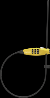 Zámek Abus  COMBIFLEX TRAVELGUARD Barva: Žlutá