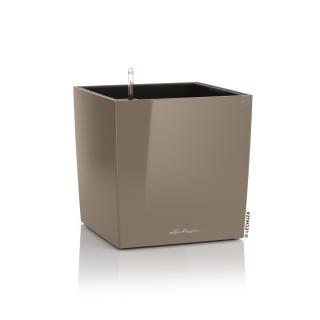 Květináč Lechuza Cube 50 (50cm)  kompletní set Barva: Taupe