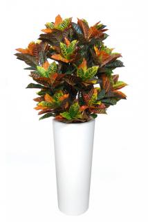 Umělý strom Croton Bush Lux (110cm)  multicolor