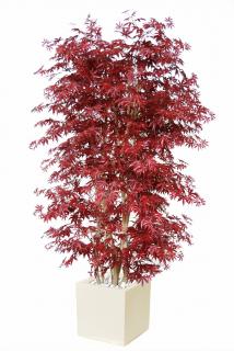 Umělý strom Maple Boschetto  javor výška: 180cm burgundy