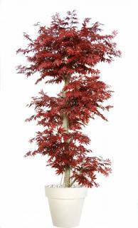 Umělý strom Maple Multistep  javor výška: 150cm burgundy