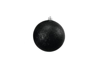 Vánoční ozdoba (10cm), 4ks  11 barevných variant Barva: Černá třpytivá