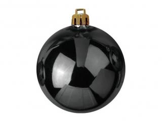 Vánoční ozdoba (10cm), 4ks  11 barevných variant Barva: Černá