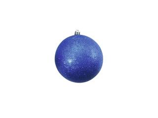 Vánoční ozdoba (10cm), 4ks  11 barevných variant Barva: modrá třpytivá