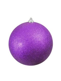 Vánoční ozdoba (20cm) Barva: fialová třpytivá