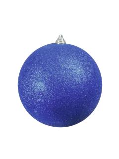 Vánoční ozdoba (20cm) Barva: modrá třpytivá