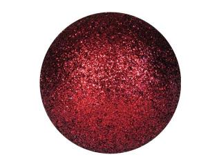 Vánoční ozdoba (3,5cm), 48ks  23 barevných variant Barva: Červená třpytivá