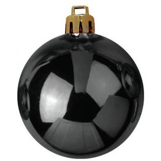 Vánoční ozdoba (7cm), 6ks Barva: Černá