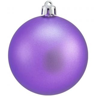 Vánoční ozdoba (7cm), 6ks Barva: Purpurová - matná