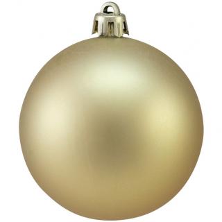 Vánoční ozdoba (7cm), 6ks Barva: Zlatá - matná