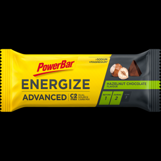 PowerBar Energize Advanced tyčinka - Oříšek & Čokoláda