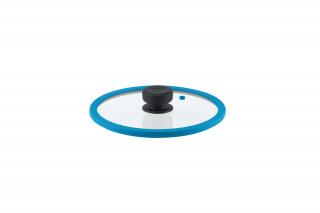 Remoska® Vega Skleněná poklice o průměru 24 cm Barva: Modrá