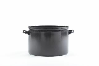 Smaltovaný gastro hrnec Belis/Sfinx, 21,7 x 32 cm, 16 l, síla plechu 0,8 mm