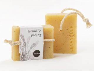 Mýdlo - levandule peeling jemný 90g