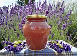 Lesní malina v pastovaném medu Velikost: 400g