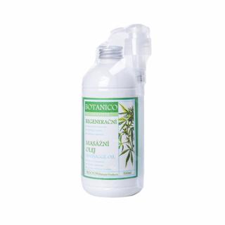 Botanico masážní olej Konopný se solí z Mrtvého moře - 500ml