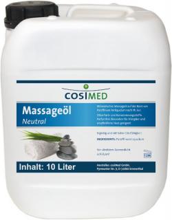 cosiMed masážní olej Neutral - 10 l