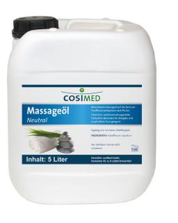 cosiMed masážní olej Neutral - 5000 ml