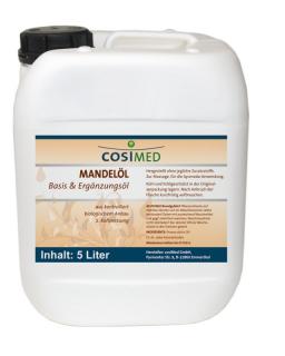cosiMed základní olej Mandle - 5000 ml