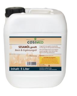 cosiMed základní olej Sezam (kbA) - 5000 ml