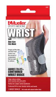 Mueller Adjust-to-Fit Wrist Brace, ortéza na zápěstí Zápěstí: Levé