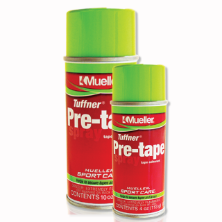 Mueller Tuffner® Pre-Tape Spray, lepidlo ve spreji, velké 295 ml