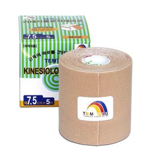 Temtex kinesio tape Classic, béžová tejpovací páska 7,5cm x 5m