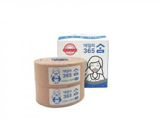 Temtex tape proti chrápání 2,5cm x 8cm, 120 ks v balení