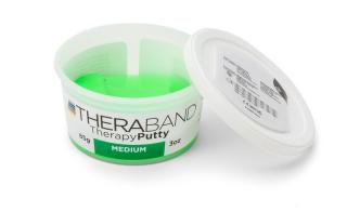 THERA-BAND Therapy Putty, terapeutická hmota 85g, zelená, střední