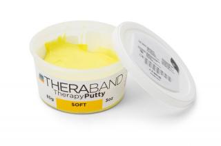 THERA-BAND Therapy Putty, terapeutická hmota 85g, žlutá, měkká