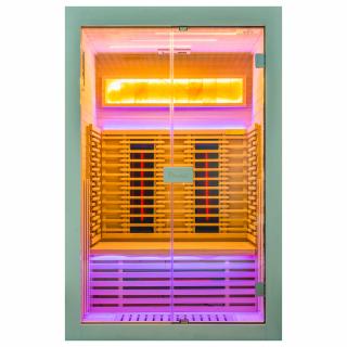Infrasauna ProWell Z2 Hemlock Premium Line - White