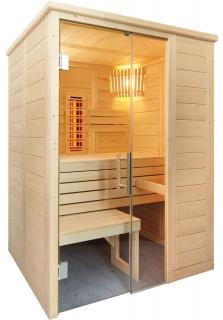 Kombinovaná sauna Harvia Alaska mini infra +