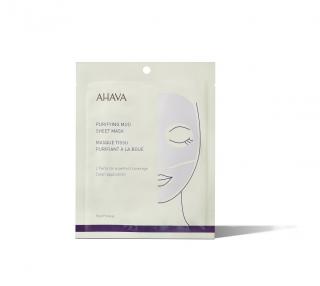 AHAVA Čistící bahenní plátýnková maska Sheet Mask 18gr