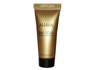 AHAVA Liftingová bahenní maska s 24K Zlatem Obsah: 15 ml
