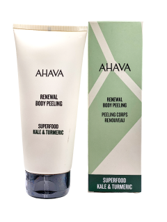 AHAVA Superfood tělový peeling Kurkuma & Toskánská kapusta 200ml