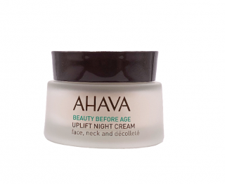 AHAVA Uplift noční liftingový krém na obličej, krk a dekolt Obsah: 50ml