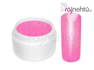 Barevný UV gel GLIMMER - Neon Pink - 5ml