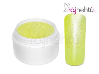 Barevný UV gel GLIMMER - Neon Yellow - 5ml