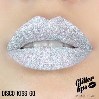 Glitter Lips, voděodolné třpytky na rty - Disco Kiss Go 3,5ml
