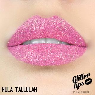 Glitter Lips, voděodolné třpytky na rty - Hula Tallulah 3,5ml