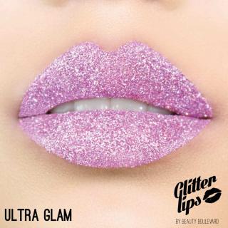 Glitter Lips, voděodolné třpytky na rty - Ultra Glam 3,5ml