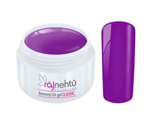 Ráj nehtů Barevný UV gel CLASSIC - Lavender Shine 5ml