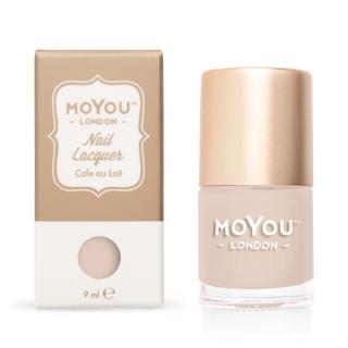 Razítkovací lak na nehty - Cafe au Lait 9ml