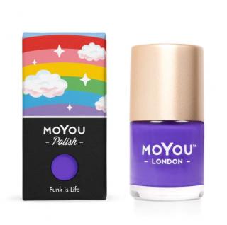 Razítkovací lak na nehty - Funk Is Life 9ml
