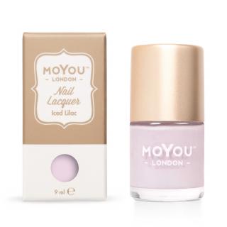 Razítkovací lak na nehty - Iced Lilac 9 ml