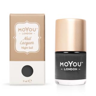 Razítkovací lak na nehty - Night Sail 9 ml