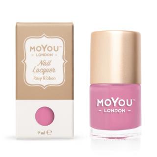 Razítkovací lak na nehty - Rosy Ribbon 9ml